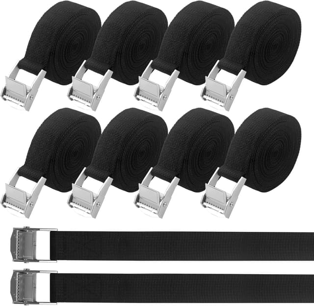 Imagen de 10 Stück Spanngurt 25 mm x 1 m für Transport en OfertitasTOP