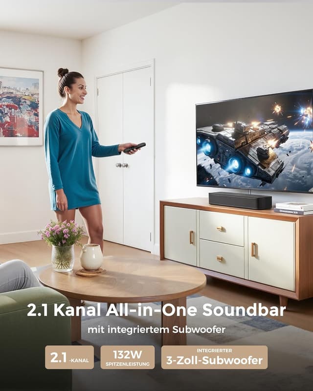 Detalle 2 de ULTIMEA Poseidon M20 Pro Soundbar 2.1