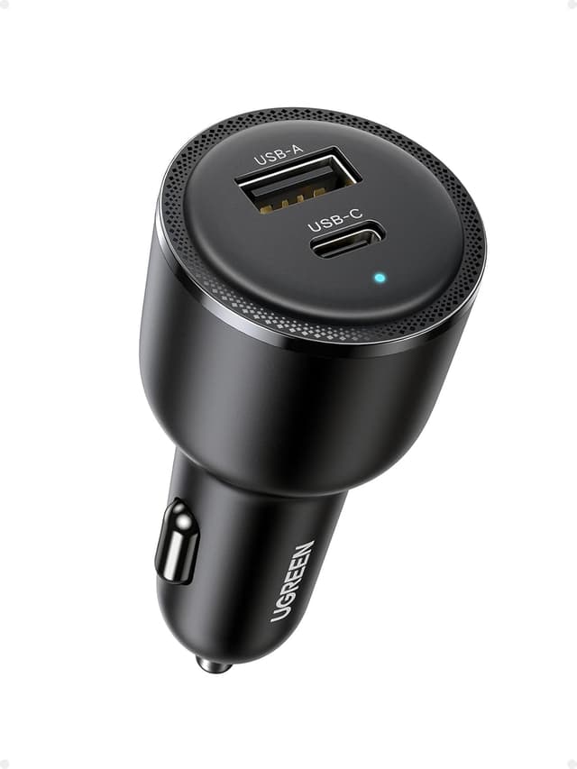 Detalle de UGREEN 63W USB C Car Charger
