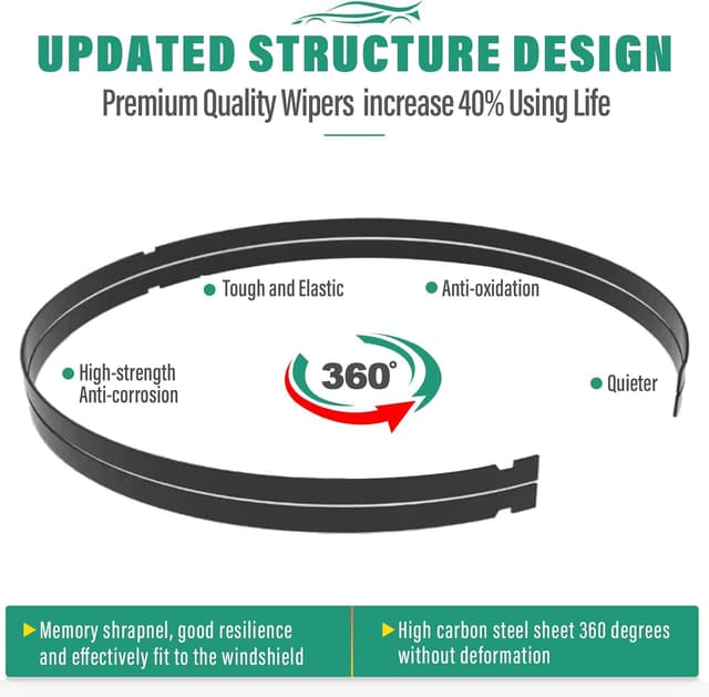 Thumbnail 5 de BMW X5 2019-2023 Wiper Blade Set 26/20/13 in — 3-Pack