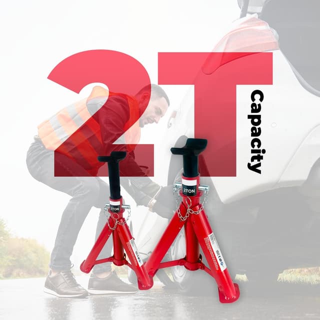 Detalle 2 de Simply Auto 2T Foldable Jack Stand Pair