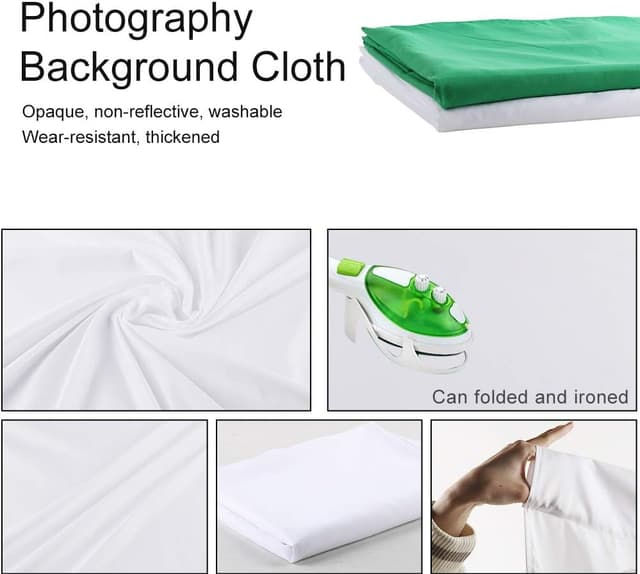 Thumbnail 1 de SEDGEWIN White Photography Backdrop 10x12.7ft