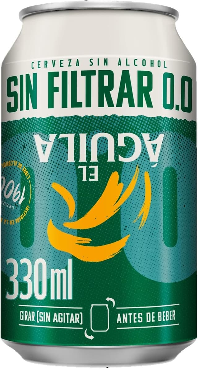 Thumbnail 2 de El Águila 00 Cerveza Lager Sin Alcohol - Pack 24 🍺