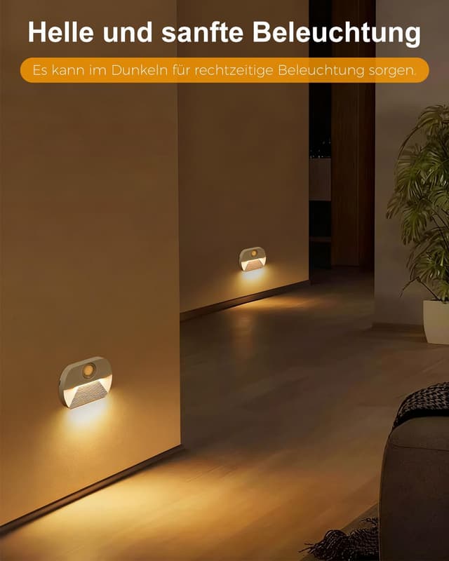 Thumbnail 5 de AdalyRoma Nachtlicht 4er Pack 6,6x5x1,55 cm