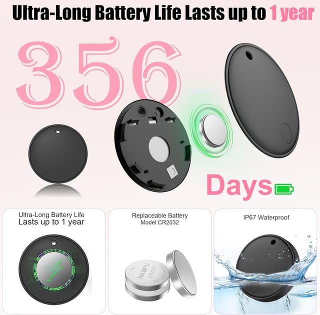 Thumbnail 4 de GYNGUCI 2026 Air Tracker 4-Pack Bluetooth Tags