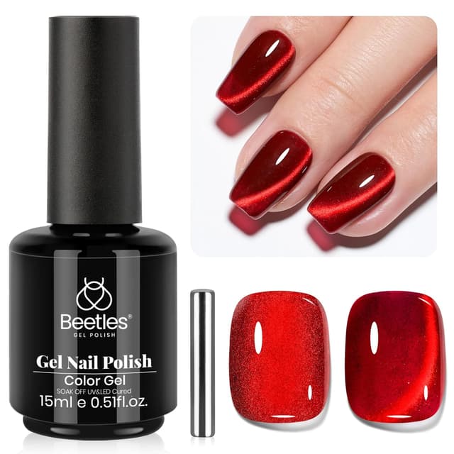 Imagen de beetles Ruby Red 15ML Gel Polish ๐
en OfertitasTOP