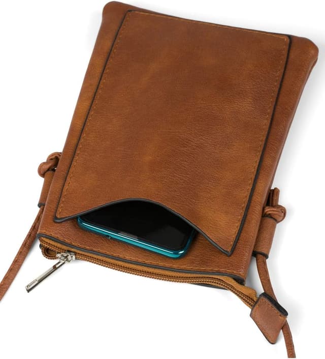 Detalle 2 de Mini borsa a tracolla styleBREAKER da donna con fiori laser cutout e strass