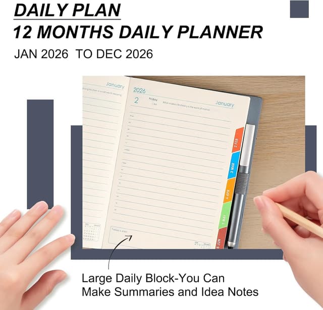 Thumbnail 4 de Holderzyi agenda académica 2026 A5 día por página