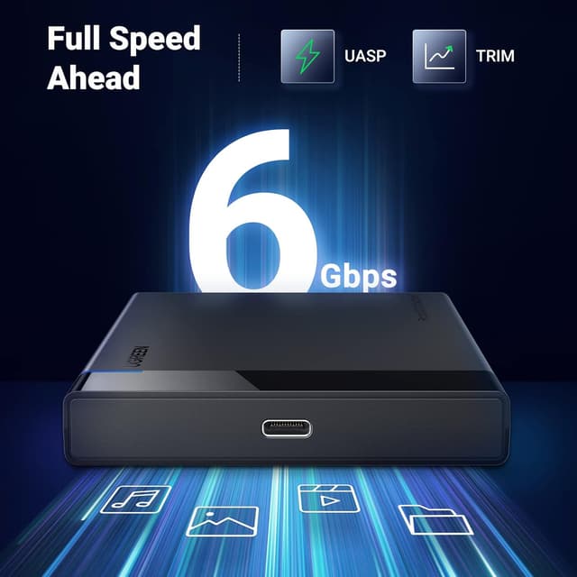 Thumbnail 1 de UGREEN 2.5 Inch Hard Drive Enclosure 6TB