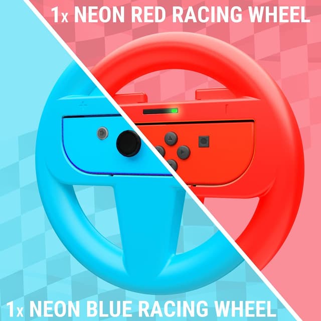 Thumbnail 6 de Orzly Steering Wheels for Nintendo Switch 2-pack