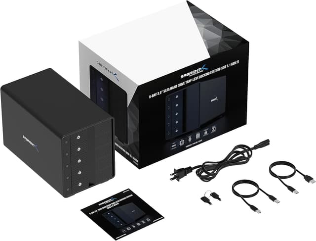 Detalle 2 de SABRENT DS-SC5B-EU docking USB 3.2