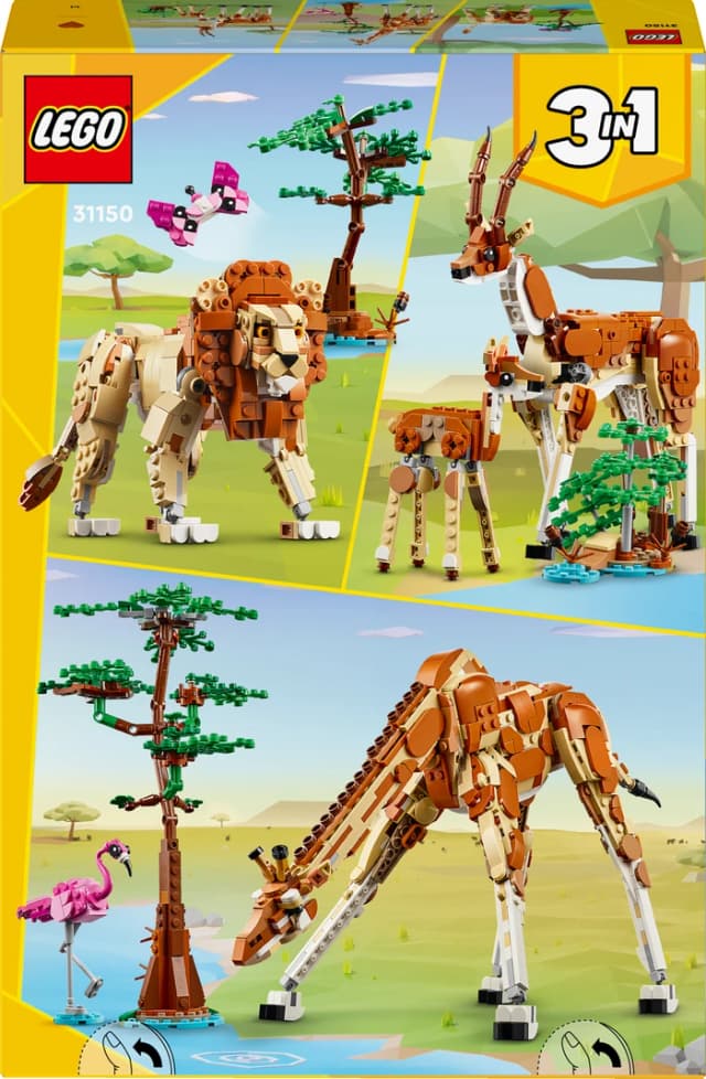 Thumbnail 9 de Lego 31150 Tiersafari 780 Teile