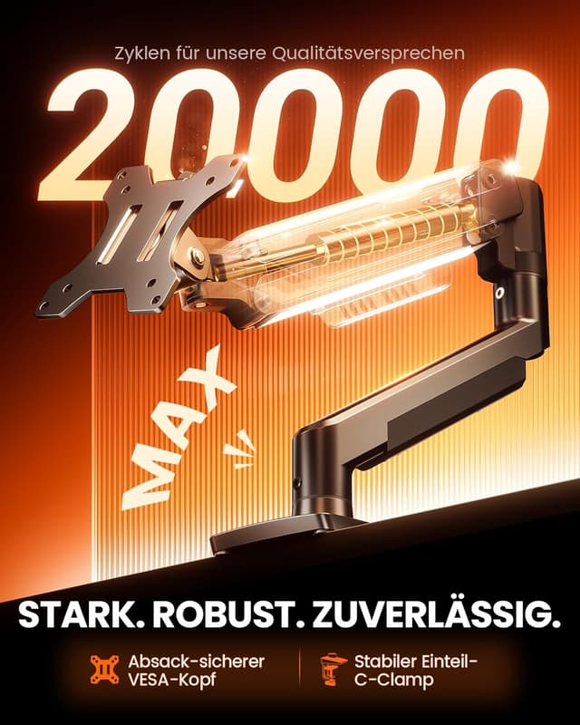 Detalle 1 de ErGear Monitor Halterung 13–34 Zoll