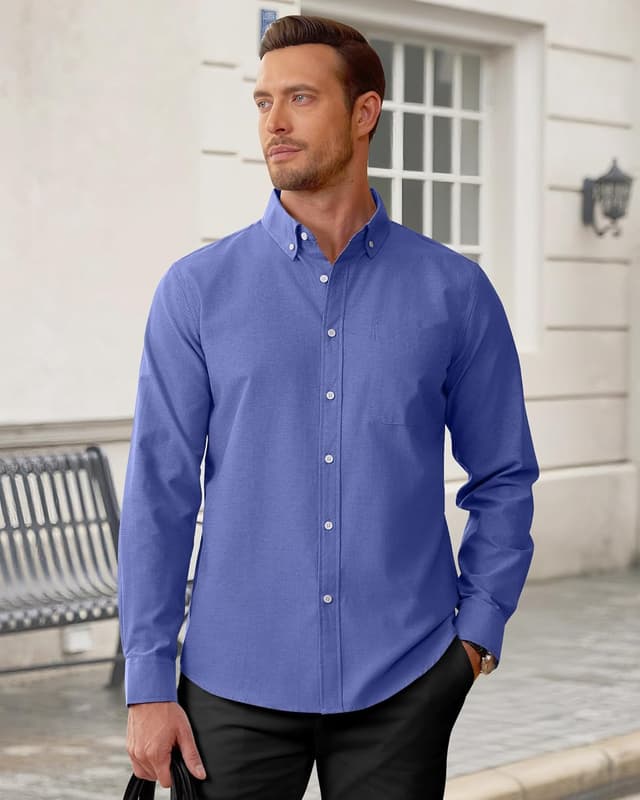 Thumbnail 2 de J.VER Oxford Hemd Bügelfrei Regular Fit