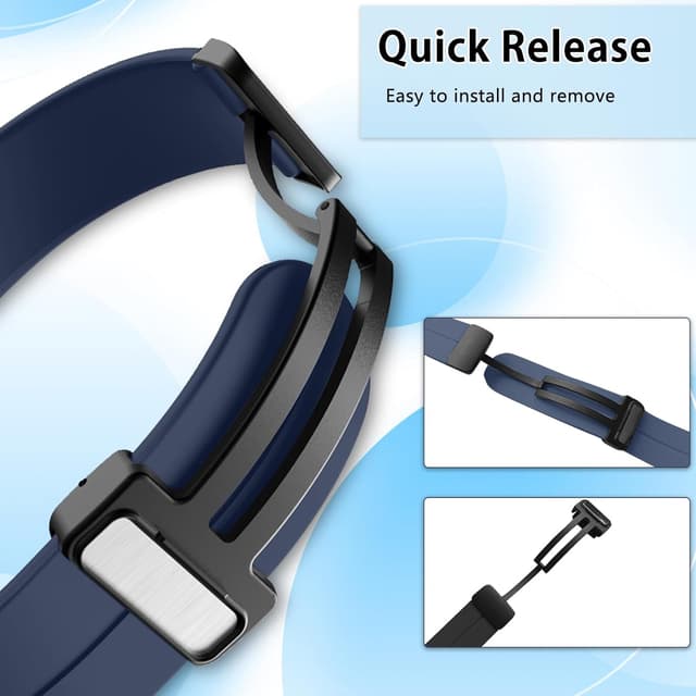 Detalle de MaEiol Pixel Watch silicone straps 45mm