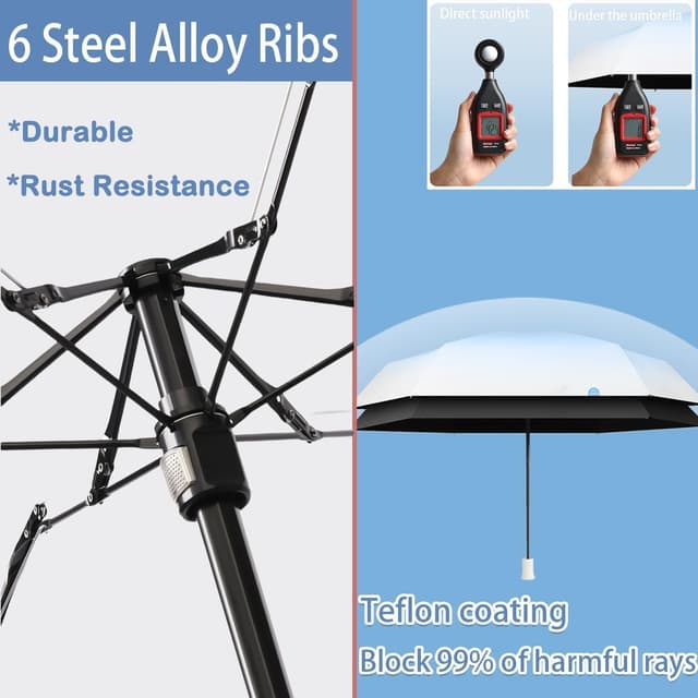 Thumbnail 5 de Travebo Mini Travel Gradient Umbrella