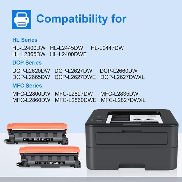 Detalle 2 de MYCARTRIDGE TN2510 XL Toner kompatibel