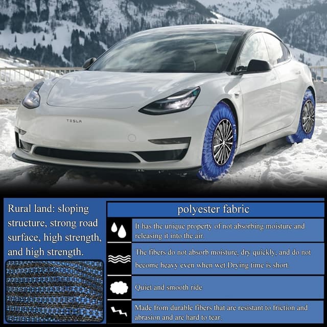 Thumbnail 3 de SAITUMA Calcetines de nieve M para neumáticos