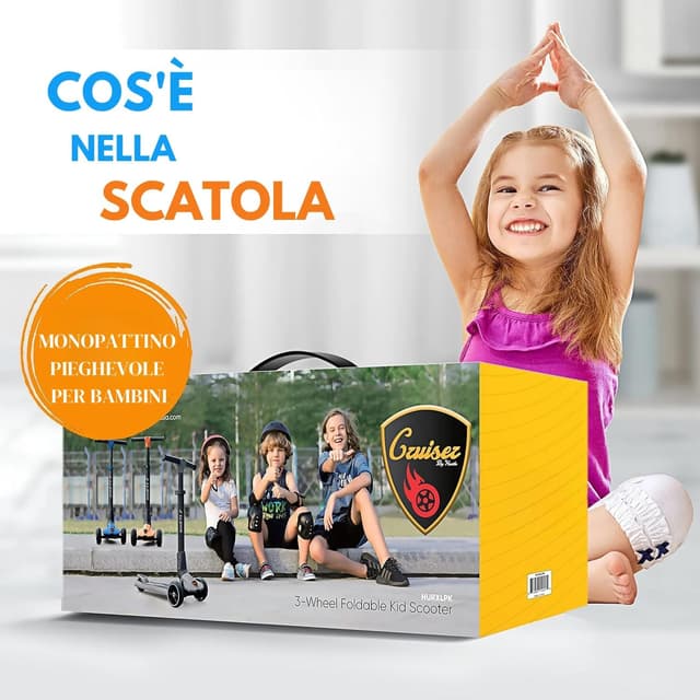 Thumbnail 6 de Hurtle Monopattino a 3 ruote 50 kg 🛴