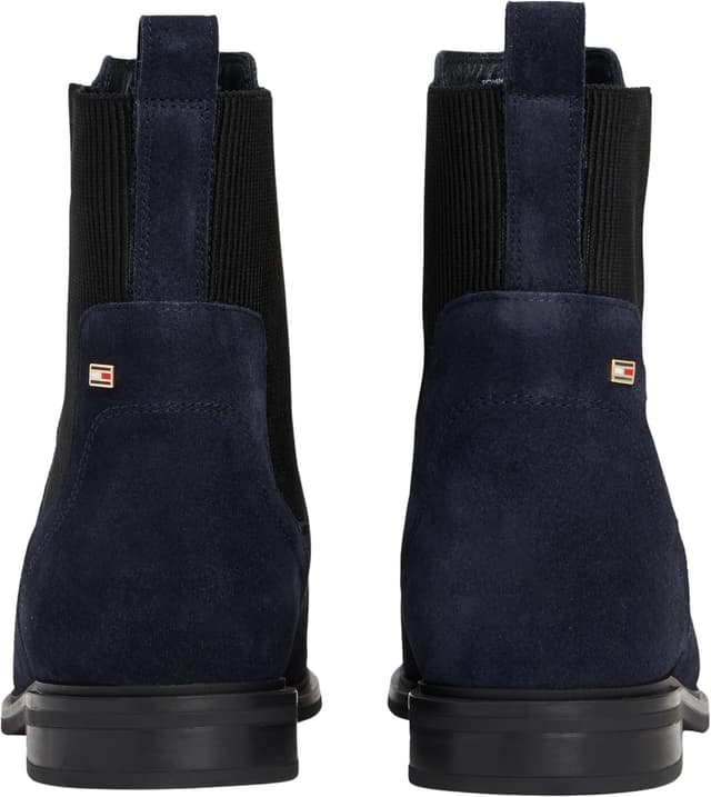 Detalle 2 de Tommy Hilfiger Women’s Flag Suede Chelsea Boots