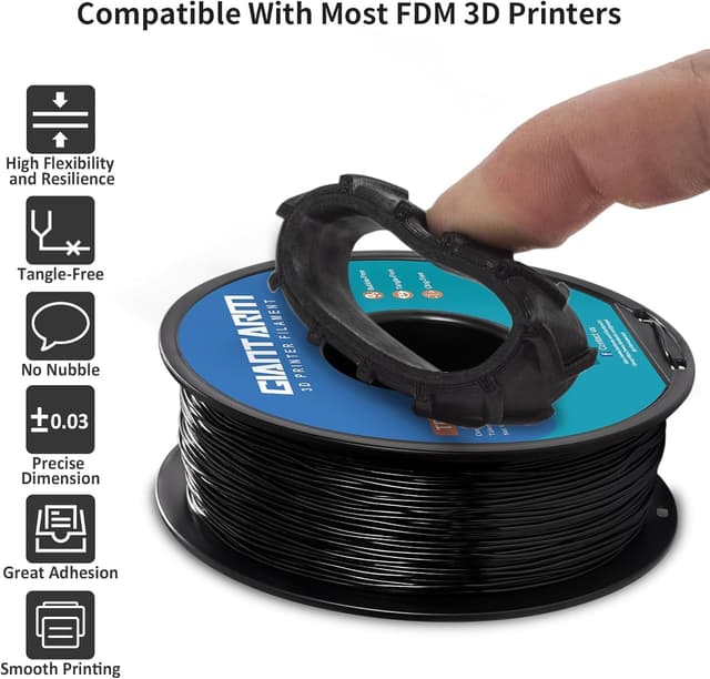 Detalle 2 de GIANTARM TPU Filament 1,75 mm 1 kg đź–¨