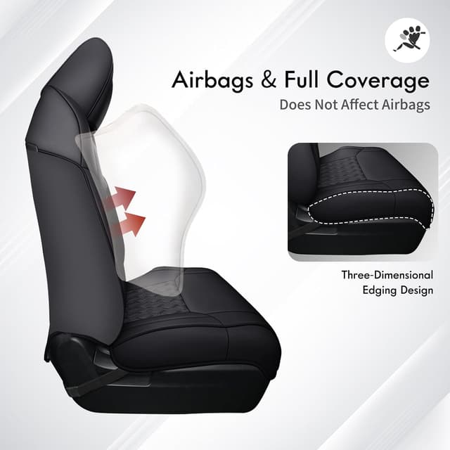 Detalle 2 de Tacoma seat covers nappa leather 2024