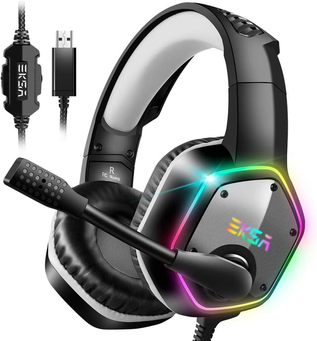 Detalle de EKSA E1000 Gaming-Headset 7.1