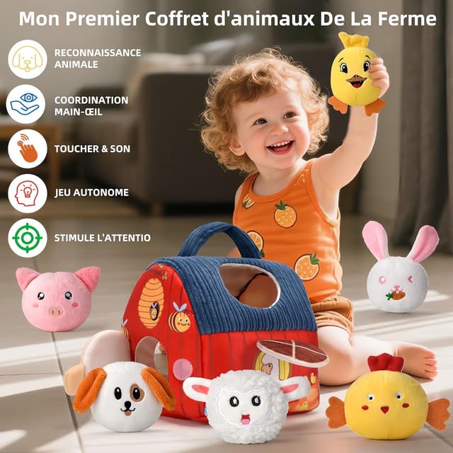 Thumbnail 1 de VORENUS Jouet Montessori 6 mois