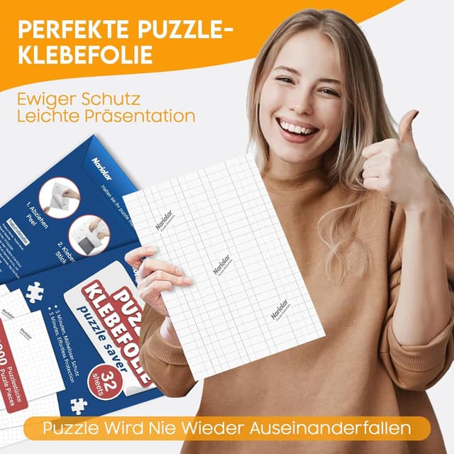 Thumbnail 4 de Nariolar Puzzle Klebefolie 32 Stück — Puzzlekleber