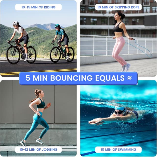 Thumbnail 6 de HXD-ERGO 42" Foldable Mini Rebounder Trampoline (No Installation Required)