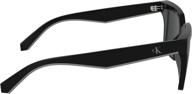 Thumbnail 6 de Calvin Klein Jeans CKJ25602S occhiali da sole unisex neri con lente grigio pieno