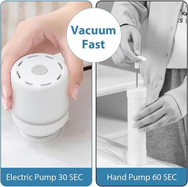 Thumbnail 3 de HOTUT Bomba de Aire Eléctrica 30W para bolsas de vacío