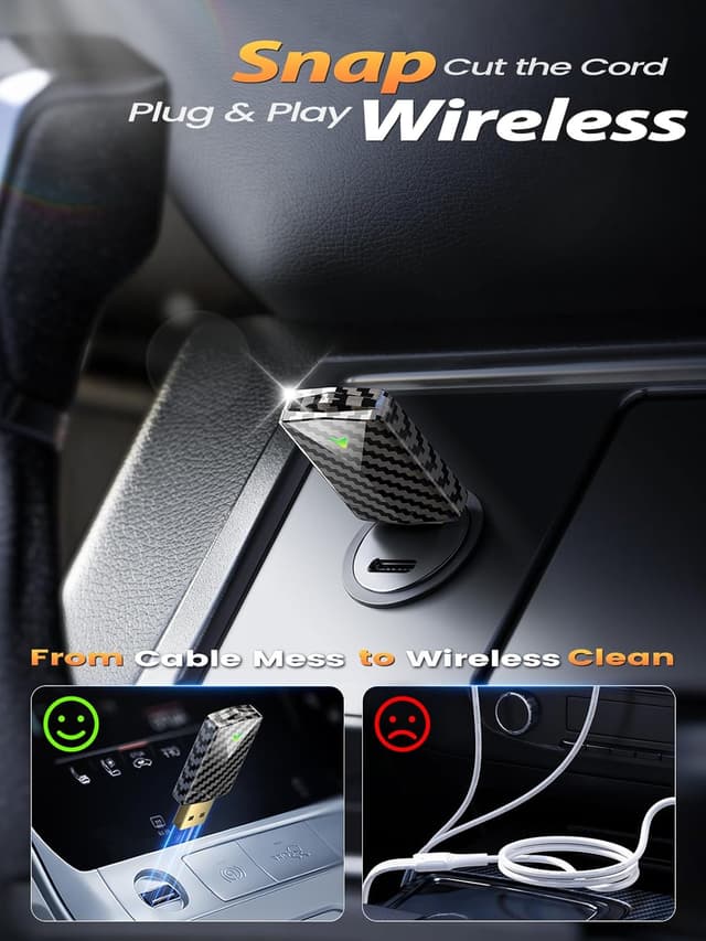Thumbnail 6 de Mini Wireless CarPlay Adapter ⚡
