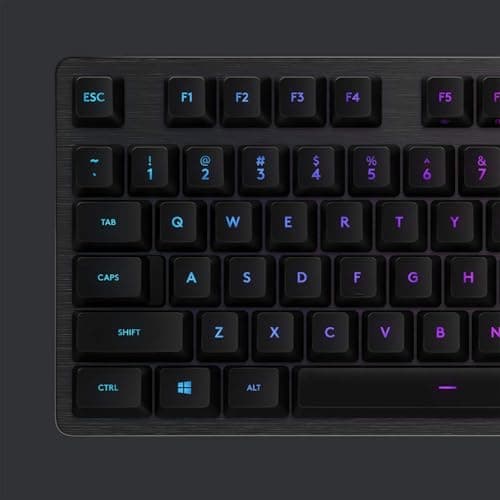 Detalle de Logitech G512 teclado gaming mecánico GX Brown
