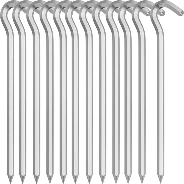 Imagen de Olicky 12Pcs Tent Pegs Heavy Duty en OfertitasTOP
