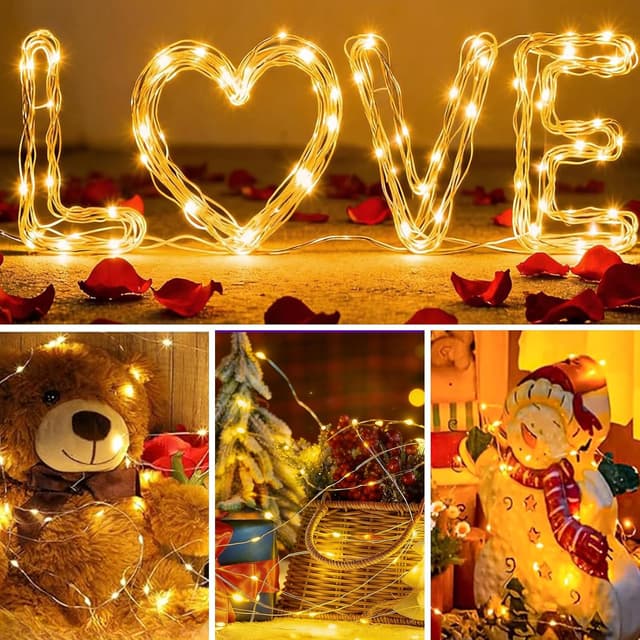 Detalle 1 de ENLACE LED Lichterkette 20 LEDs, 2 m