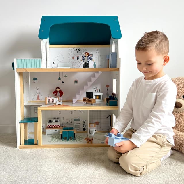 Thumbnail 6 de OOOK Maison de PoupĂ©e en Bois avec Ascenseur đźŹ