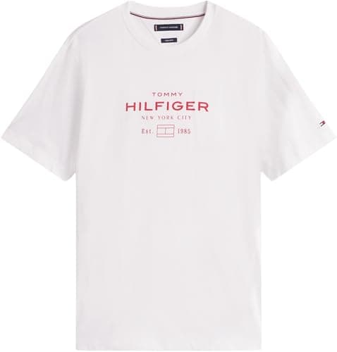 Thumbnail 4 de Tommy Hilfiger Stack Graphic Tee M camiseta blanca
