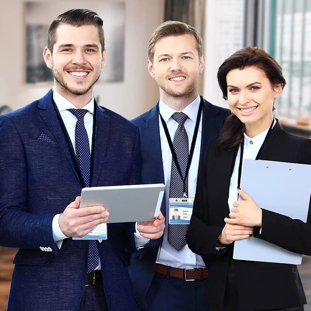 Detalle de XHDA Lanyards with Card Holder, 10 pack