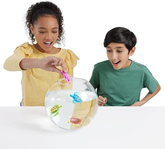 Thumbnail 5 de ROBO ALIVE Turtle Tortugas de natación robótica, paquete 2 🐢