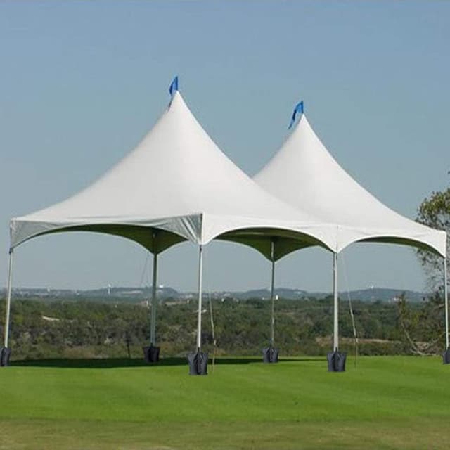 Detalle de Set di 4 sacchi di sabbia RIOGOO (11,3–13,6 kg ciascuno) per tendine pop-up e tende zavorrate