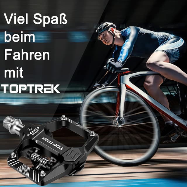 Thumbnail 6 de Toptrek SPD Klickpedale 9/16 Zoll
