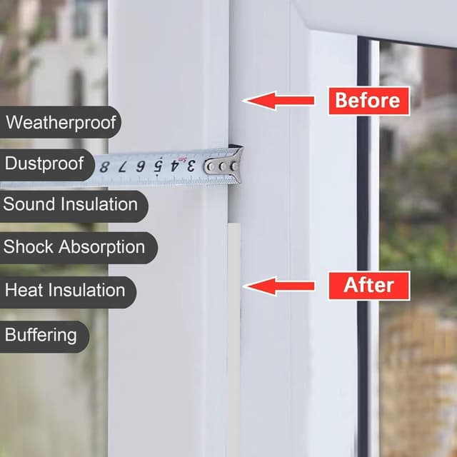 Thumbnail 4 de Draught Excluder Tape 6mm x 20m
