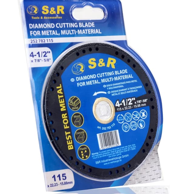 Detalle de S&R Disco diamantato per taglio 115 mm