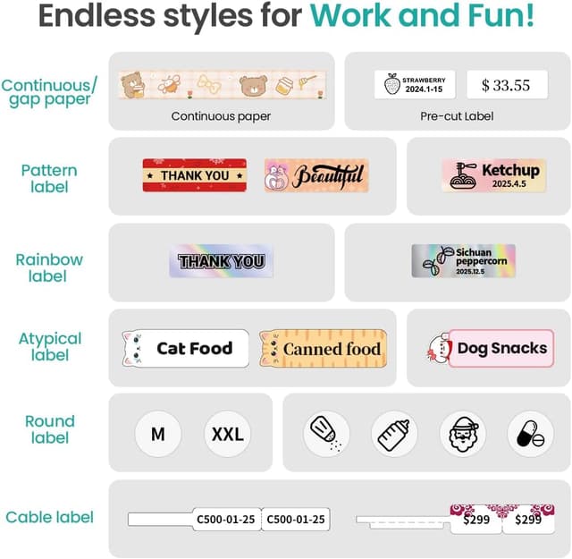 Thumbnail 2 de Phomemo D35 Label Maker