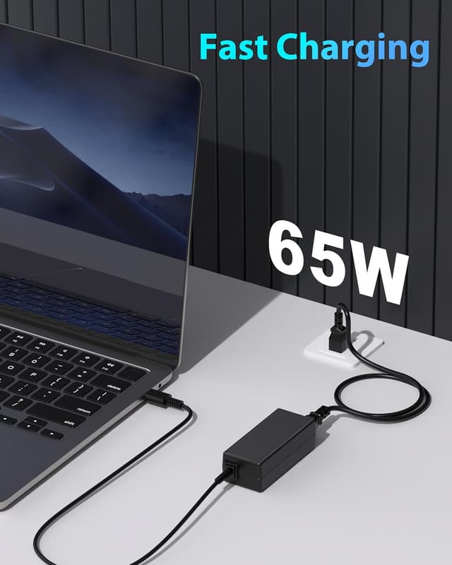 Thumbnail 4 de 65W USB-C Chromebook Charger (USB-C PD 3.0) for Acer, HP, Lenovo, Dell, Asus & more