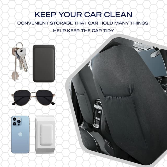 Thumbnail 5 de Skechers Memory Foam Seat Covers — Front, Airbag Safe