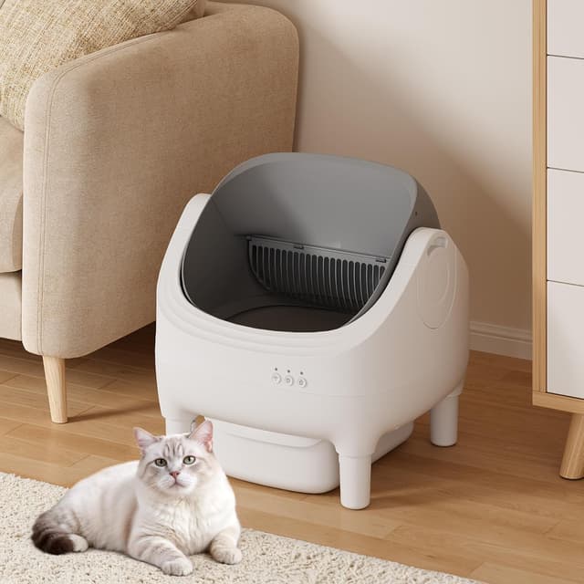 Thumbnail 6 de JUMMICO Smart Self-Cleaning Cat Litter Tray 12L