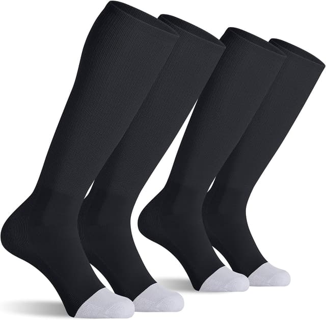 Detalle de CS CelerSport 2/3 Pack Over-the-Calf Multi-Sport Socks for Youth & Adults