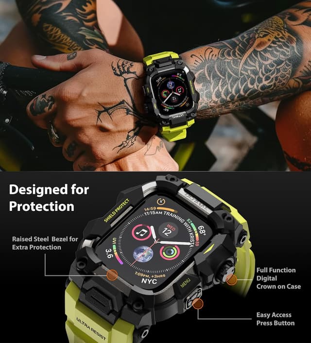 Detalle 2 de ULTIMAL Rugged Case 45mm shockproof strap